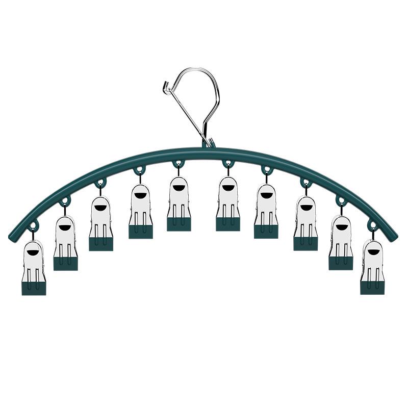 Socks Drying Rack with Multi-Clip Hook for Home and Balcony Storage