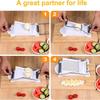Slicer,Multipurpose Luncheon Meat Slicer,Stainless Steel Wire Egg Slicer,Cuts 10 Slices For fruit,Onions,Soft Food and Ham 2