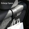 2pcs ABS Rear Headrest Hook for Tesla Model Y Organizer Center Console Head Rest Storage Accessories Bag Umbrella Trunk Hanger