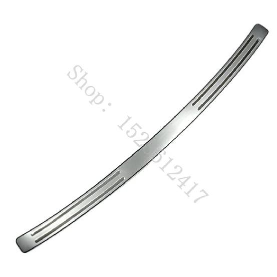 For Mitsubishi Outlander 2009-2012 car accessories Rear Door Bumper Protector sill plate Protector Sill Rear boot guard Trim