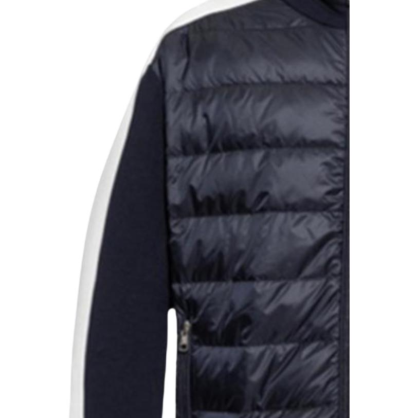 Moncler Jackets Men's Marine Blue Stand Collar Moderate Other I10918G00009809KZ-778