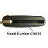 KEYECU Klappschlüssel Fernbedienung 2 Tasten 433MHz ID46 für PEUGEOT 207 208 307 308 408 Partner für Citroen C2 C3 C5 2005-2009 0536 Modell