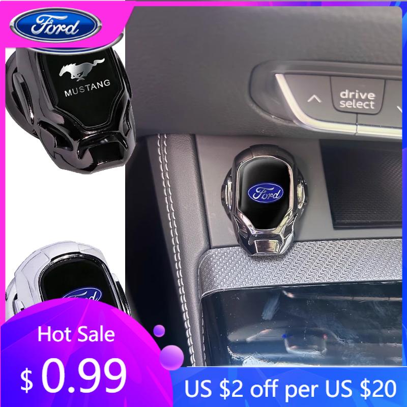 Car Sticker 2025 Hot Car Start Stop Engine Push Button Cover Sticker for Ford Mustang Fusion Mondeo Explorer GT350 Fiesta F150 F