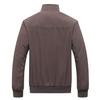 Spring Autumn Thin Casual Jacket Solid Fashion Slim Bomber Jackets Men Stand Collar Baseball Jackets Men's Coat