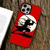 Japanese Bushido Samurai  Phone Case For iPhone 17,16,15,14,13,12,11 Plus,Pro Max,XS,Colorful Silver Phone case Funda Cover
