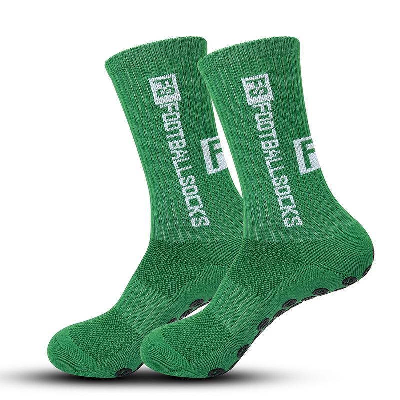 Anti-Slip Football & Trampoline Sports Socks, Terry Thickened for Professional Competition & Training