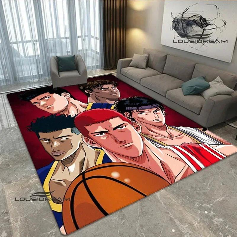 3D Cartoon Slam Dunk printed carpet Non-slip carpet outdoor carpets area rug Home bedroom decor rug for bedroom birthday gift