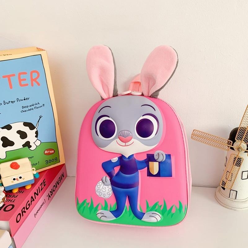 Zootopia Judy Hopps Nick Wilde Backpack With Durable Nylon And Cartoon Character Design For School Use