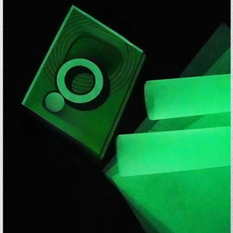 30cm*300cm Gold Glitter DTF Transfer Vinyl Glow In The Dark Luminuous Printing Film for DIY Clothing Design Crafts Materials