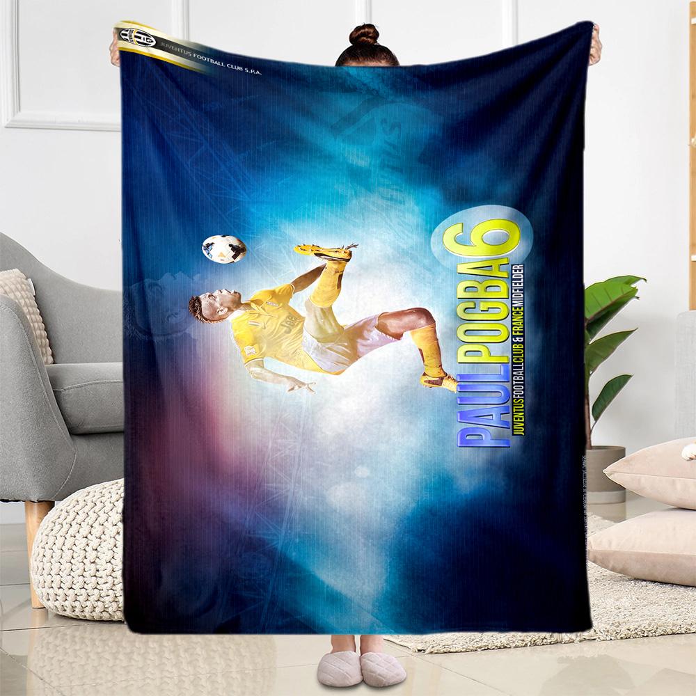 Stoke City Football Player Celebration Blanket Warmthful Decor Great for Bed Bedding Sofa Four Seasons Multipurpose Modern