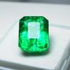 Colombian Green Emerald Natural Emerald Cut Certified Loose Gemstone