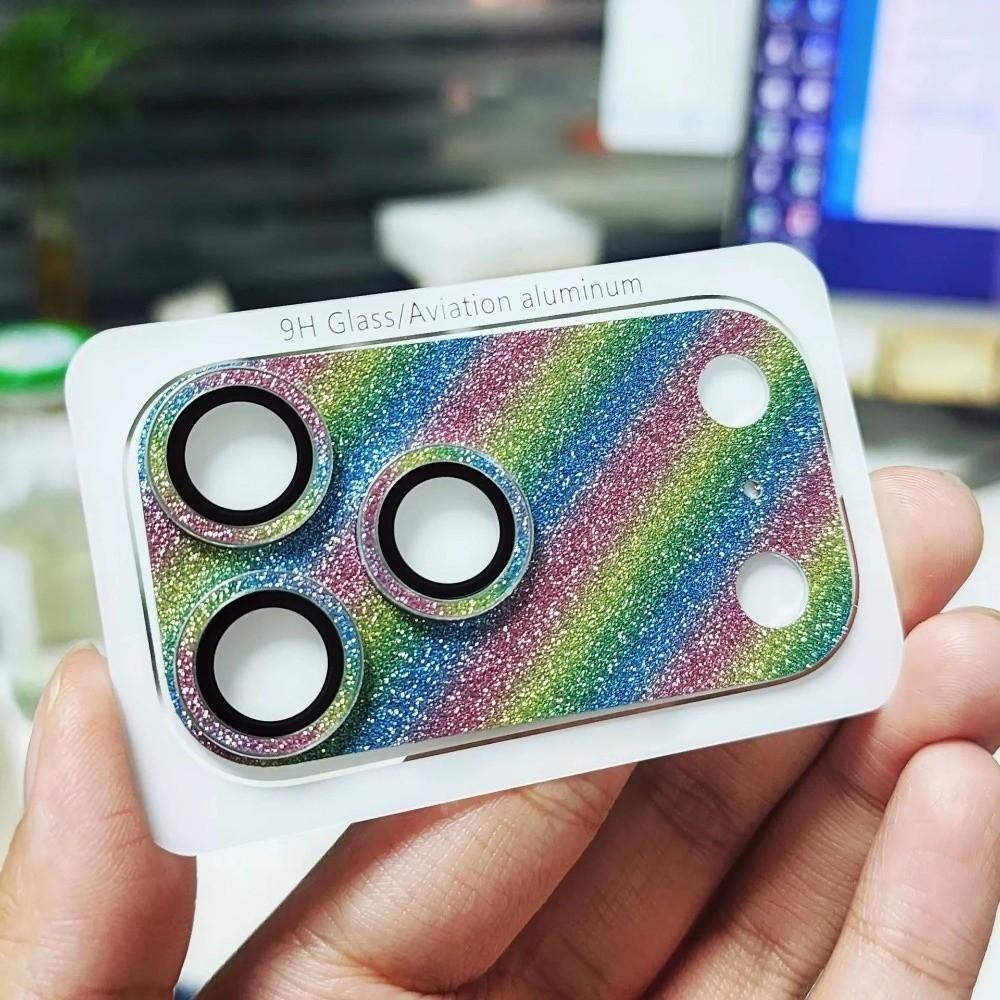 Bling Full Glitter Camera Lens Cover Camera Protector for iPhone 17Pro/17 Pro Max Phone Accessories