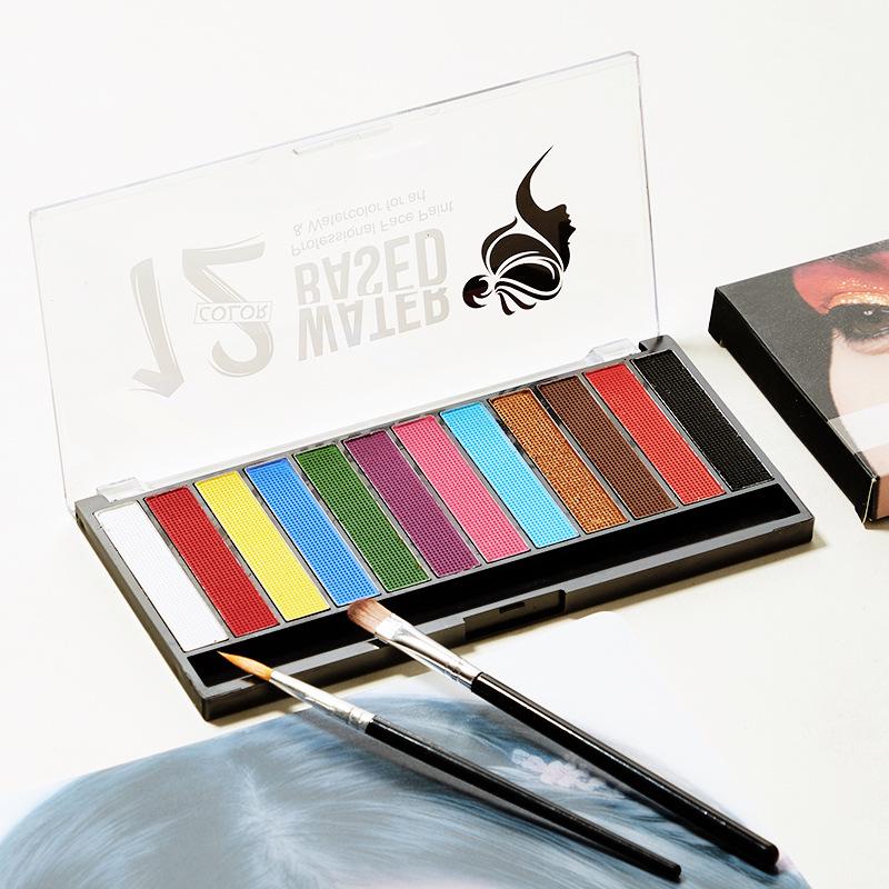 Children's Water-Soluble Face Paints for Halloween/Christmas and Stage Performances