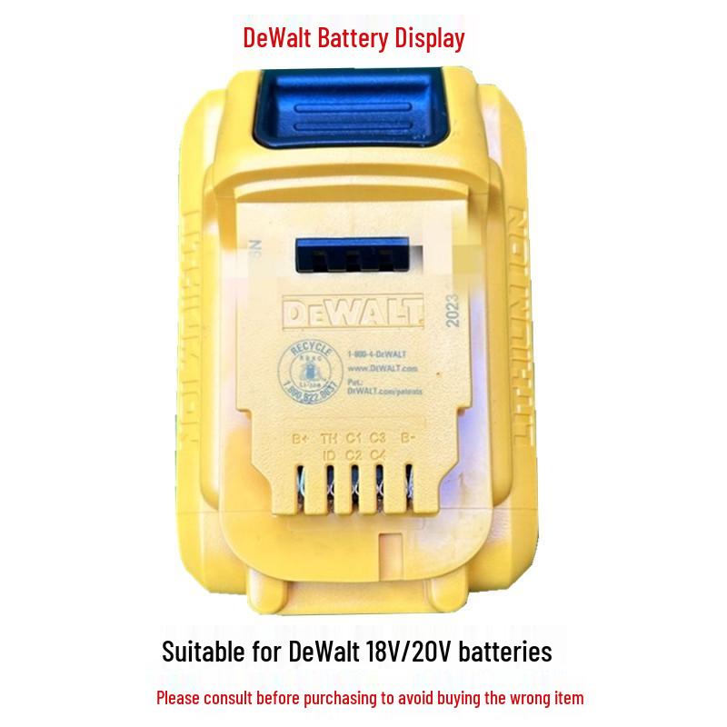 DeWalt Battery Adapter for Makita, Maktec, Dongcheng, Worx, Big Yi, DaYou, Dongke Machines