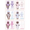 7Inch Vinyls Reborns Doll Life Like Reborns African Baby Dolls For Child Soothing And RolePlaying Education Toy