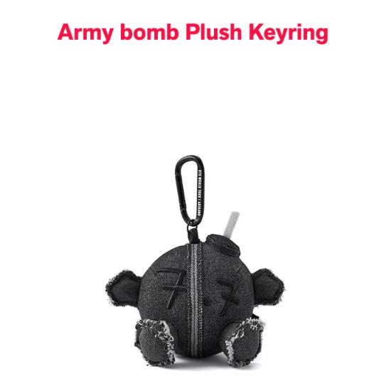 Pre-order BTS World Tour ARIRANG Official MD Army Bomb Plush Key Ring