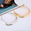 Metallic Choker With Electroplated Finish For Unisex Daily Wear