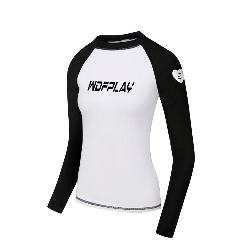 Unisex UV-skydd Rash Guard Set Långärmad Topp Byxor Dykning Snorkling Surfing Simning