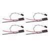 4Pcs Brushless ESC 45A 2 6S Power Supply RGB LED Electrical Speed Controller for RC FPV Quadcopter
