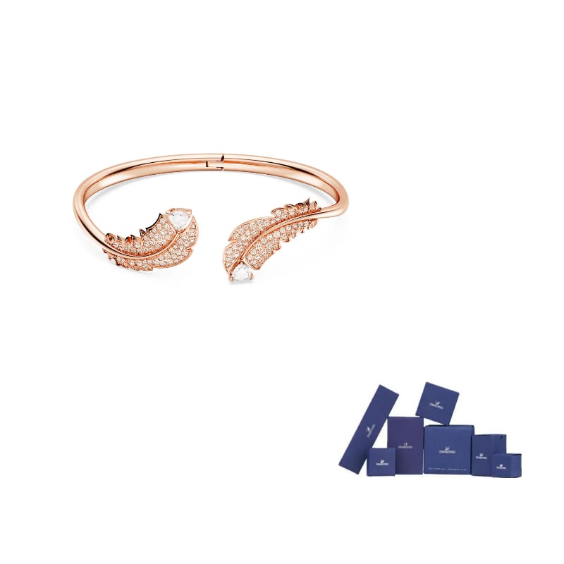 Swarovski Idyllia Rose Gold plated Bangles
