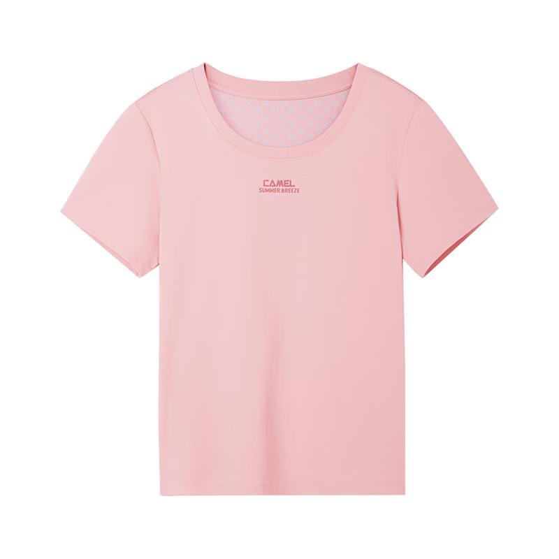 Camel Anti-Bacterial Cooling Tech Couple s Short Sleeve T-Shirt 2XL