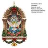 Christmas Jesus Ornaments Religious Acrylic Xmas Tree Hanging Ornaments Christian Keepsake Gift for Home Garden Wall Decor