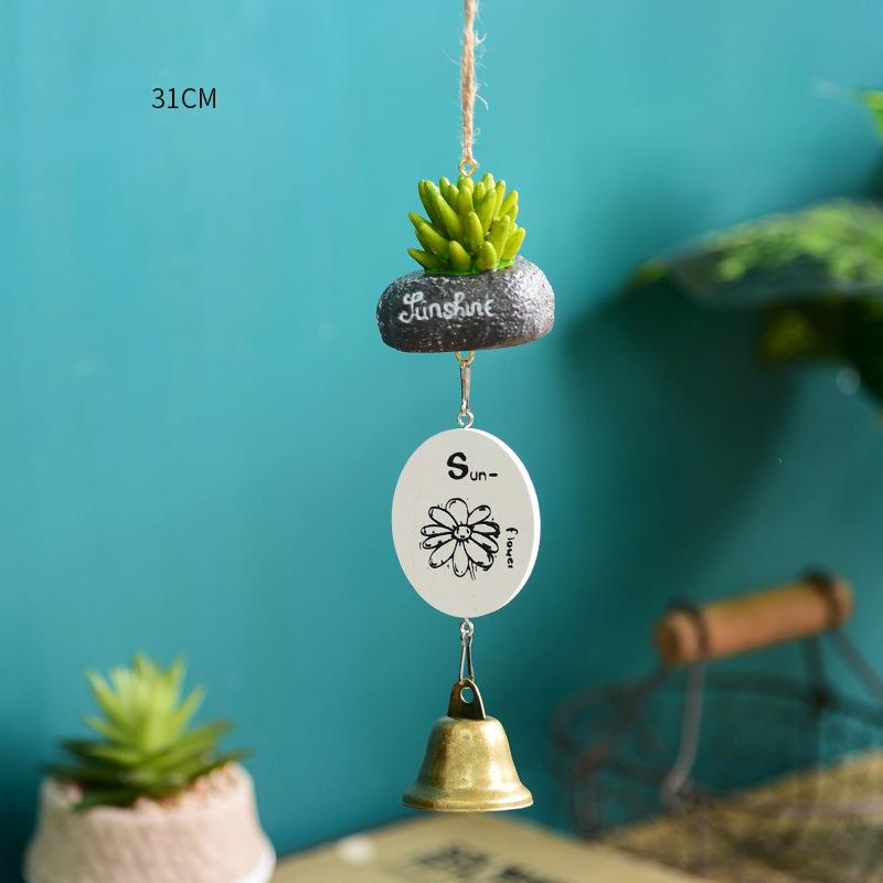 Japanese Style Outdoor Wind Chime Ornaments Balcony Room Indoor Jingle Door Pendant Healing Style High-End Bell