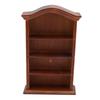 Dollhouse Bookshelf 1:12 Scale Decoration Accessories 4 Floors Miniature Dollhouse Bookshelf for