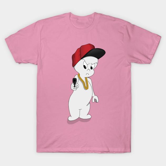 T Shirt Women Casper The Not So Friendly Ghost Harajuku Print Kawaii Tshirt Summer Short Sleeve Female T-Shirt Top Tee