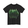 Pine Trees Reflection T Shirt Forest Wildlife Lovers Nature Vintage Washed Stretched Comfortab