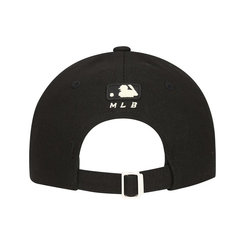 MLB Cotton Baseball Caps CPKP Unisex Black/Beige Fashion 32CPKP941