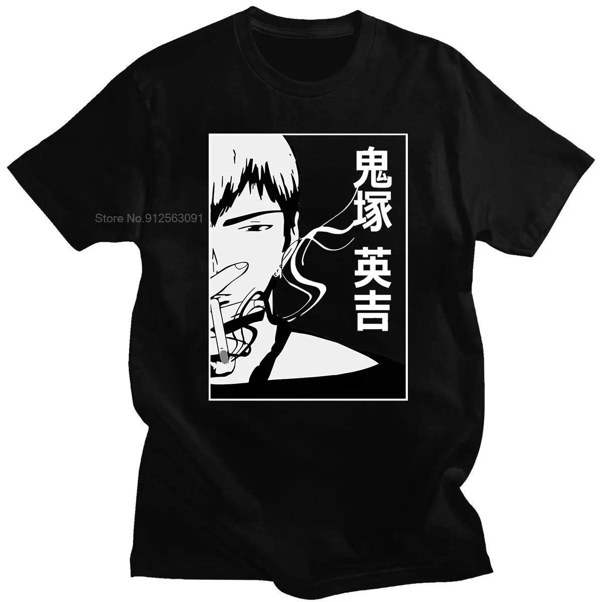 

Hot Sale Tees Great Teacher Onizuka Gto Printed TShirt Casual Clothes Fashion O-neck Tops Comfortable Tee Womens M