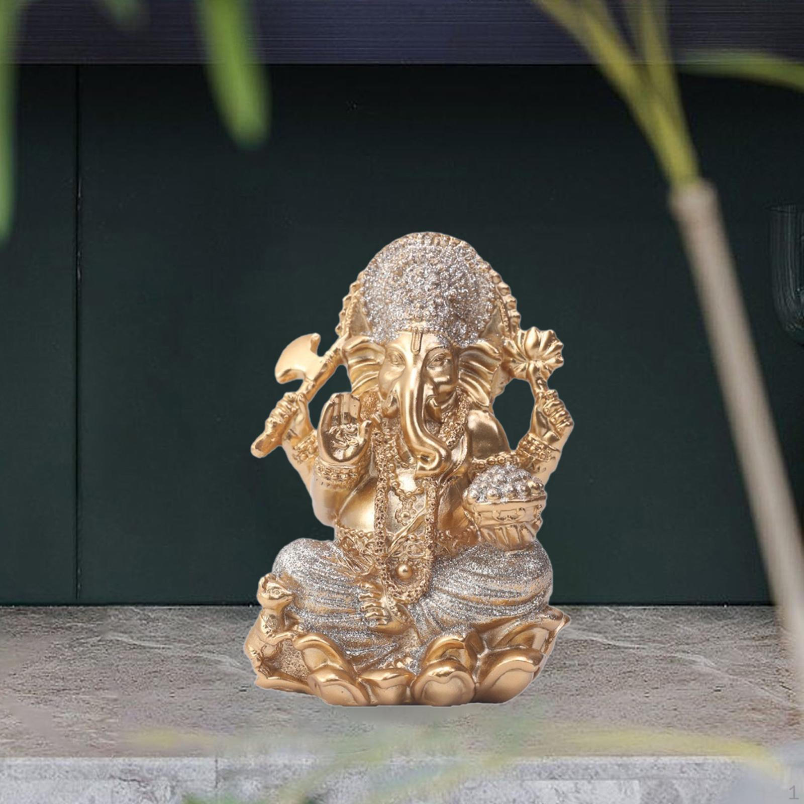 

Gold Lord Statue Ornament Tabletop Decoration Collectible Figurine