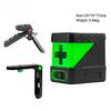 Hilda Mini 2-Line Green Laser Level: Compact, Strong Light for Precision Leveling