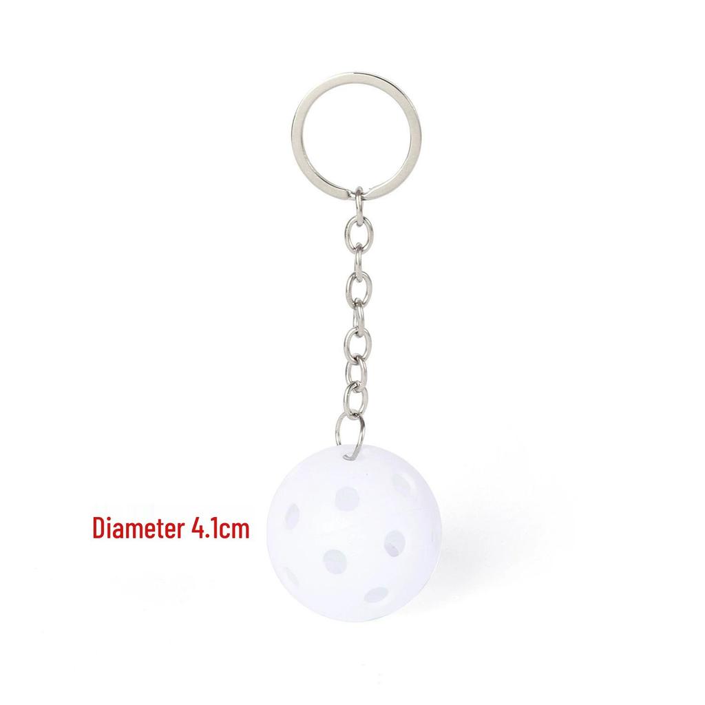 Mini Pickleball Keychain Pendant Sports Meeting Gift