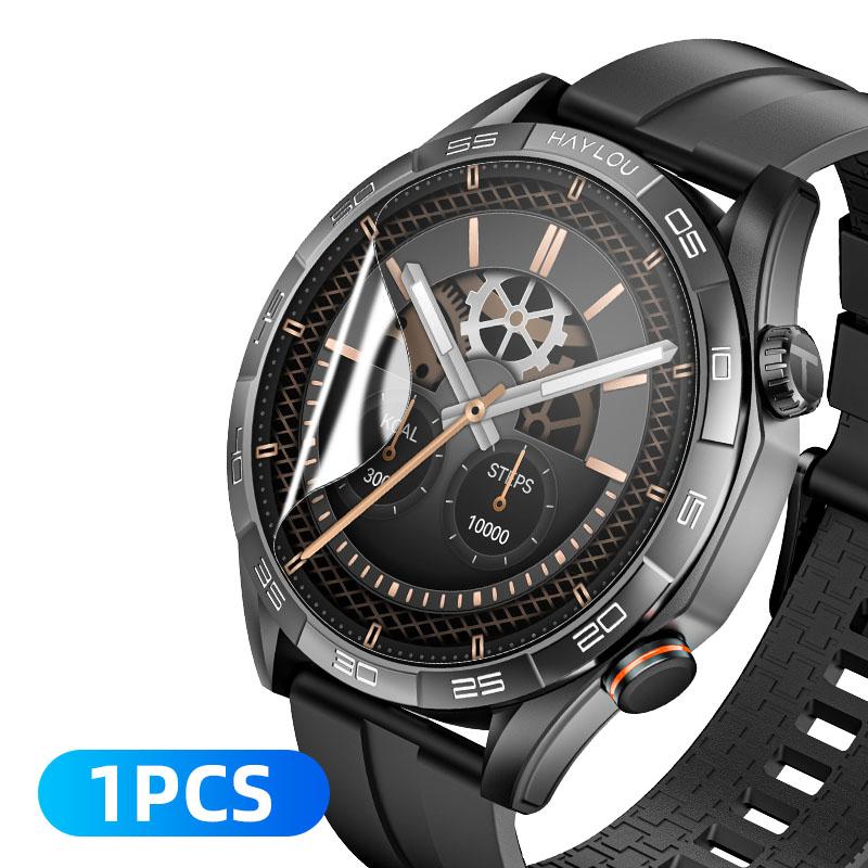 

МЯГКАЯ Защитная Пленка для Haylou Solar 5 Защитная Пленка для Экрана Прозрачная HD Защитная Пленка от Царапин Для Аксессуаров Haylou Solar 5 (НЕ СТЕКЛО) for Haylou Solar 5