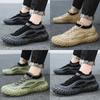 Shoes men's shoes spring, summer and autumn new sports and leisure single shoes flying woven mesh breathable shoes board shoes