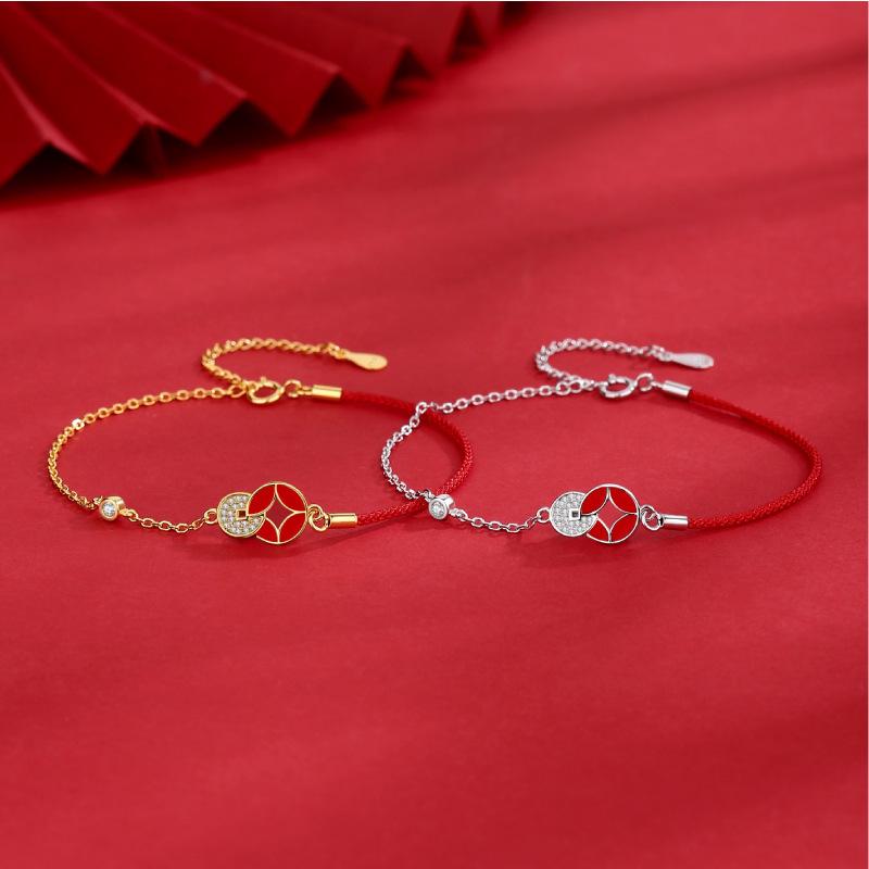 

Набор ожерелья и браслета Baoyilong S925 из серебра для женщин