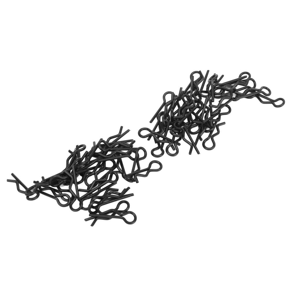 60PCS RC Car Body Clip 17mm 1.0mm Dia Easy Removal Installation for 1Celsius16 1Celsius18 RC Car Truck