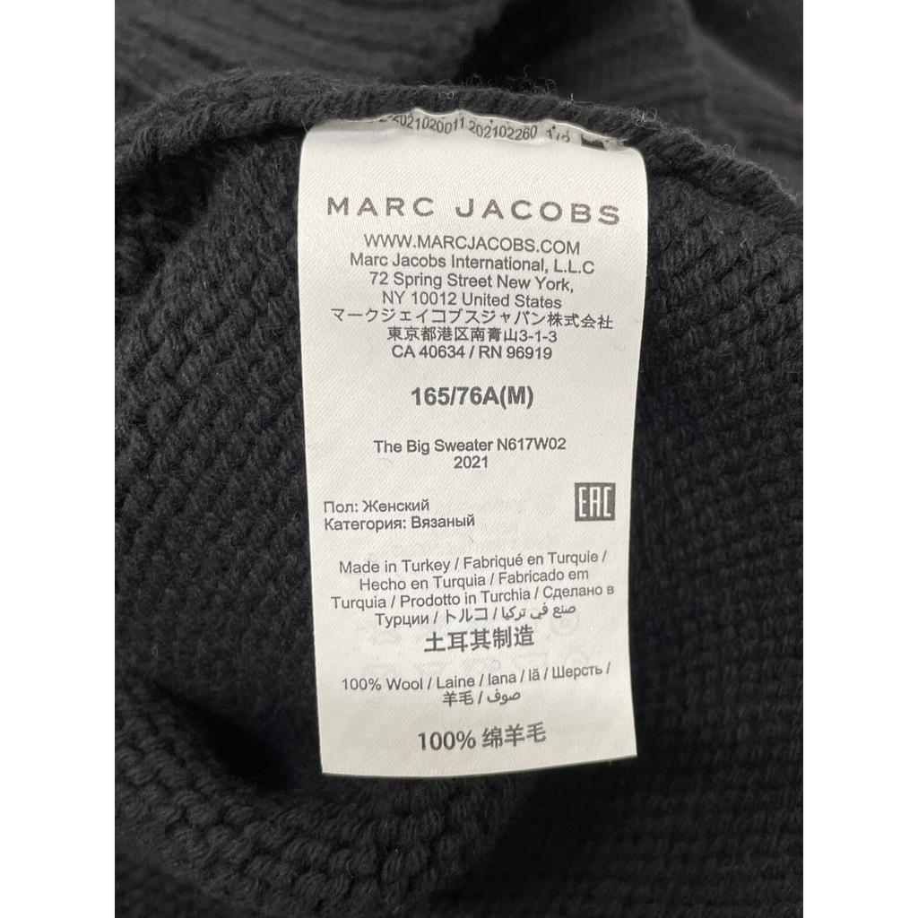 MARC JACOBS Black MJ Logo Crew Neck Sweatshirt tops M blackUsed