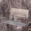 Bathroom Shelf Shower Wall Mount Shampoo Storage Holder With Suction Cup No Drilling Kitchen Storage Bathroom Accessories