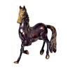 Showpiece for Home Decor, Antique Home Decor Horse Brass Metal Sculpture, Horse Brass Statue for Home Decor, Animal Figurine Decorative Item 21.59 Cm
