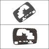 For Toyota Hilux 2015- Soft Carbon Fiber Central Control Gear Shift Indicator Panel Trim Cover Interior Decorative Stickers