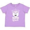 Inktastic I Love My Bearded Uncle Toddler T-Shirt  Beards Tattoos Beard Day