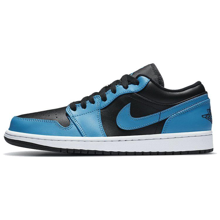 Jordan 1 Low Laser Blue Black