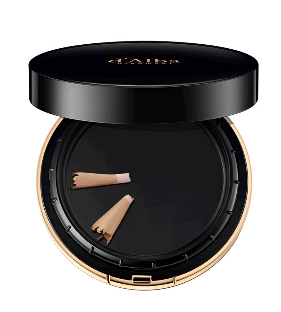 d'Alba Skin Fit Grinding Serum Cover Pact 20g 2pcs Vegan White Truffle Glow #23 , #21