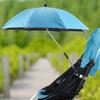 Ombrello per passeggino con morsetto regolabile, protezione UV, parasole, impermeabile, rotazione a 360 gradi, portatile, per bambini, parasole anti-sole