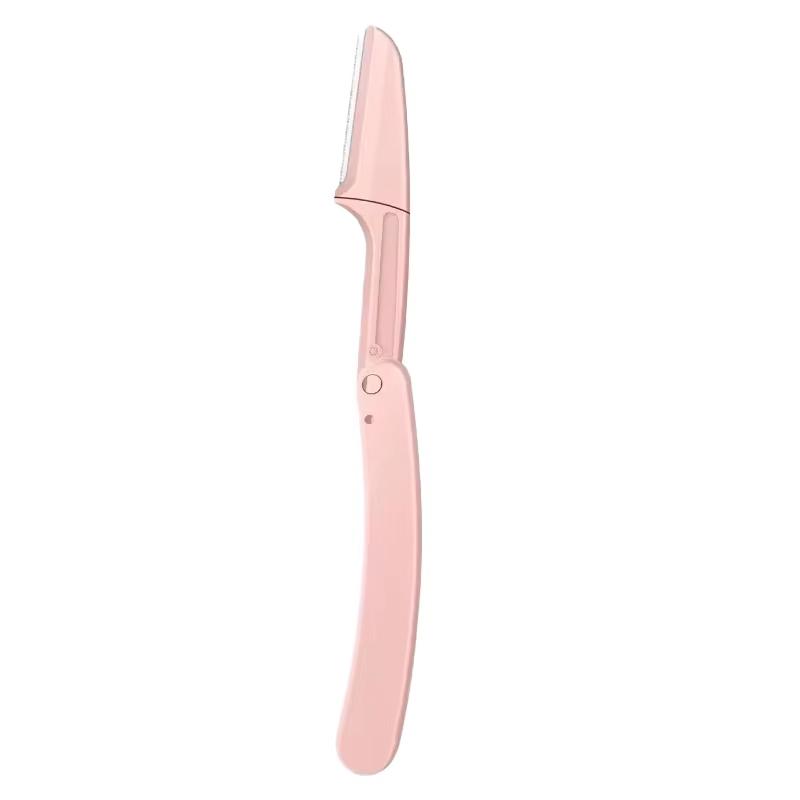 1/3-Piece Folding Facial Shaver, Facial Eyebrow Trimmer, Eyebrow Razor, Anti-Scratch Razor, Makeup Tools, Unisex Facial Razor