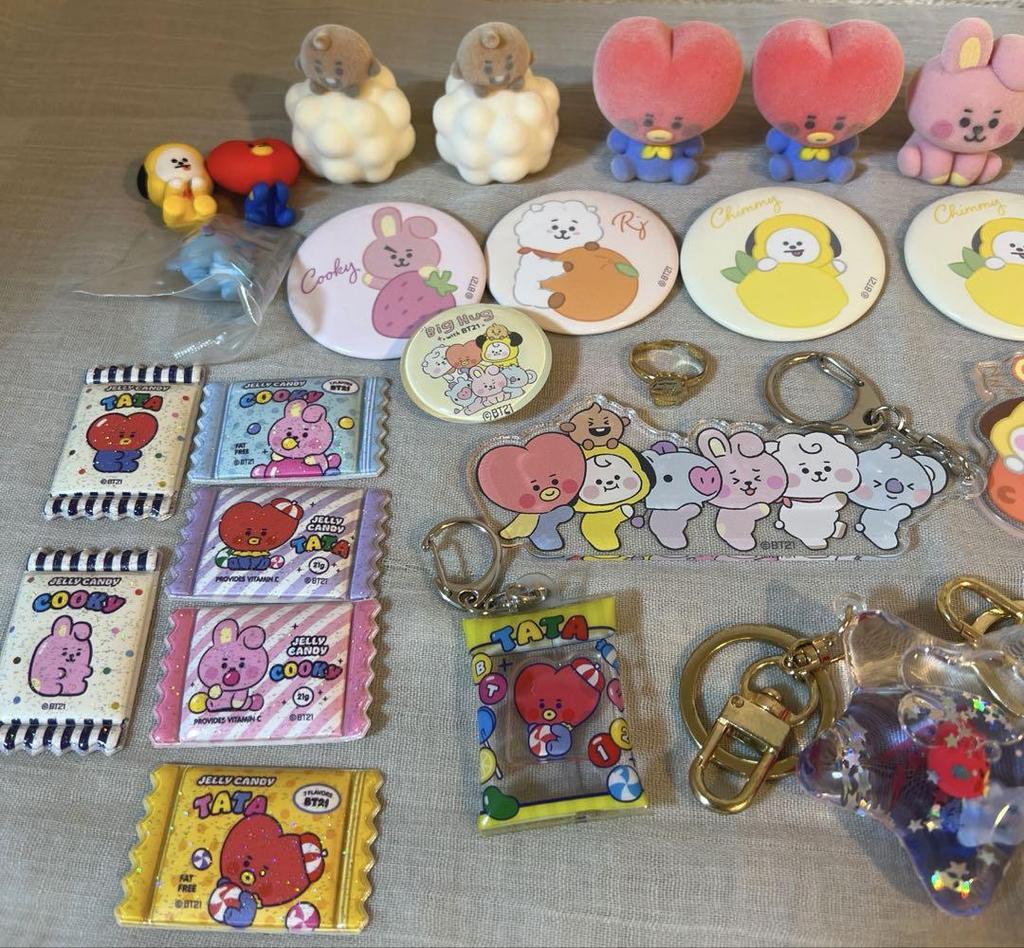 [USED] BTS keychain accessories
