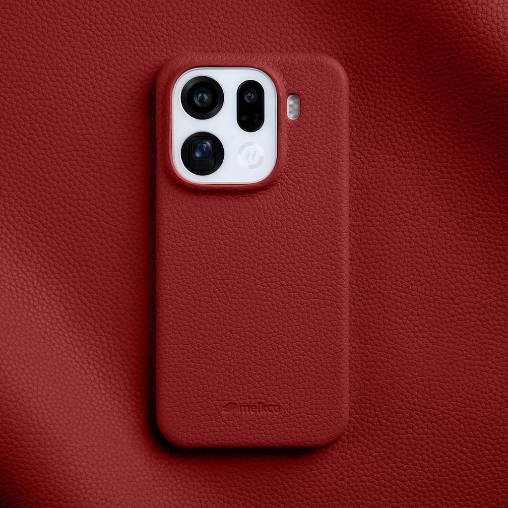 Melkco Top-Layer Cowhide Genuine Leather Case for Oppo Find X9 Ultra X9Pro Find X8 Pro X8S Plus Phone Shell+Lens Bezel Cover